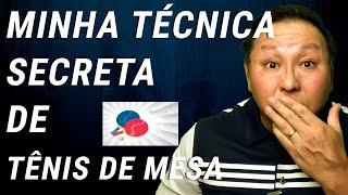 HARAU 2TEMPOS E FINTA no tênis de mesa(pingpong)TÉCNICA#11