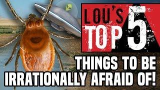 Annoying Orange - Lou the Tick's Top 5 Things to be Irrationally Afraid Of!