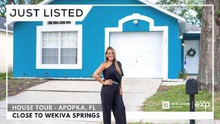 JUST LISTED in Apopka, FL | 3 Bedroom Home for Sale Near WEKIWA SPRINGS | Florida Houses for Sale