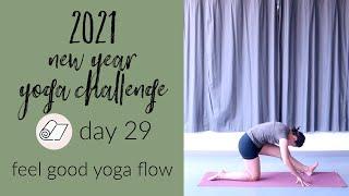 2021 New Year 30 Day Yoga Challenge | Day 29 - 10 Min Feel Good Yoga Flow | ChriskaYoga