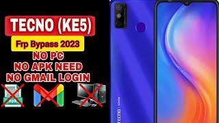 Tecno SPARK Go 2020 (KE5) FRP BYPASS 2023 (Without pc)