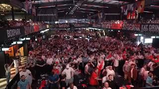 England fans at BOXPARK Wembley react to all the goals during the Euro 2024 final