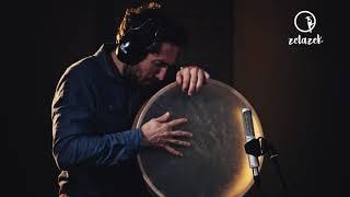 19" middle tuned frame drum by Zelazek Drums - Yshai Afterman