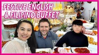 Christmas Filipino British Traditional Buffet Festive Xmas English Food Manila London Sharon Ivy