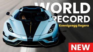 Rimac Nevera vs  Koenigsegg Regera 0-400-0 World Records