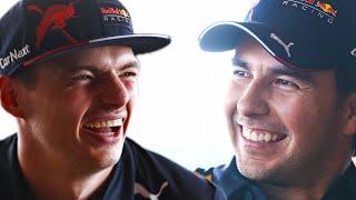 Max Verstappen and Checo Perez SWAP languages... 