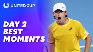 United Cup 2025: Day 2 Top Moments | Wide World of Sports