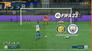 Penalty Showdown!  AL NASSR vs Man City in FIFA23 on PS4 Pro!