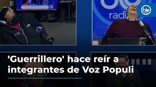 A „Guerrillero” megnevetteti a Voz Populi tagjait azzal, hogy megkérdezi tőlük, hogy kényeztetik-e szőrös gyerekeiket