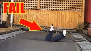 Trampoline Fails Compilation 2016 - INSANE!