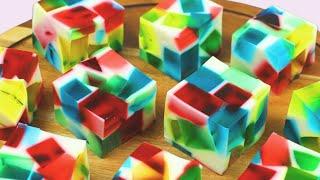 How to Make Delicious Broken Glass Cube Jello Treats | Fun & Easy DIY Desserts to Try at Home!
