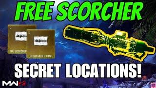 MWZ - Secret FREE SCORCHER Every Game in MW3 ZOMBIES! (TOP 5 FREE Wonder Weapon Case LOCATIONS)