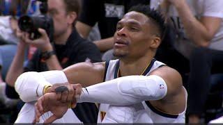 Russell Westbrook GETS smacked in face by Chet Holmgren & EJECTIONS almost called after Malone ANGRY