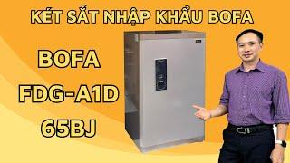 Két sắt nhập khẩu Đức | Két sắt Bofa D65BJ mở bằng vân tay điện tử cao cấp dùng cho gia đình