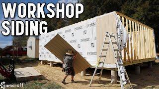 Installing Siding the [easy] Way // DIY Workshop Build