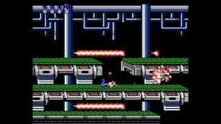 Contra (Jap) - Area 6: Energy Zone [No Death, No Power Ups]