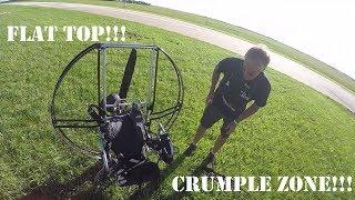 Flying the Infamous Dell Schanze Flat Top Paramotor for the First Time!!