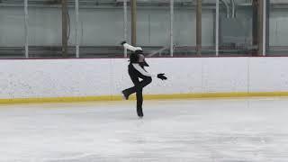 Yaoshan Jiang Novice Men Free Skate 2024 Pacific Coast Sectional