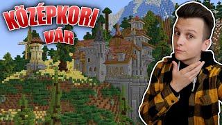 KÖZÉPKORI vár a Minecraftban! | Minecraft építés