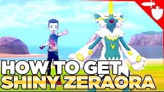 How to Get Shiny Zeraora - Pokemon Sword and Shield DLC Isle of Armor *OVER*