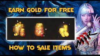 MIRM EARN GOLD FOR FREE BY SELLING YOUR ITEMS | HOW TO SALE ITEMS | MIR M TIPS GUIDE