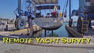 How does a remote yacht survey happen - Sailing A B Sea (Ep.218)