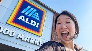 Here's what I got for my family of four at Aldi! (lots of new food items)