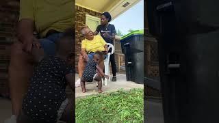 SPITTING IN MY GRANDMA’S HAIR TO GET HER REACTION 