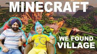 Minecraft - We Found Village | RS 1313 Gamerz | Ramneek Singh 1313