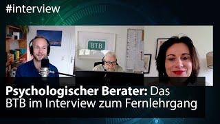 Psychologische Beratung im Fernstudium: Interview mit Betreuer & Dozentin vom BTB