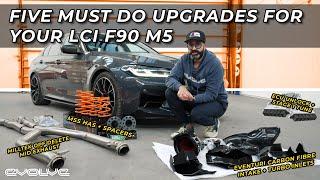 These 5 upgrades will transform your LCI F90 M5 - ECU Tune - Eventuri Intake - OPF Delete - MSS HAS