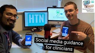 Social media guidance for clinicians