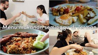 What i eat in a week in Germany // Menu makanan selama seminggu.