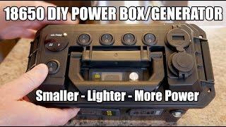 Mini DIY 24 Volt 18650 Lithium DC Powerbox/Generator/Solar Generator