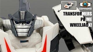 Transformers transformed! Transformers Prime Wheeljack clear transformation + showcase!