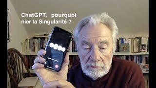 Paul Jorion - ChatGPT, pourquoi nier la Singularité ?