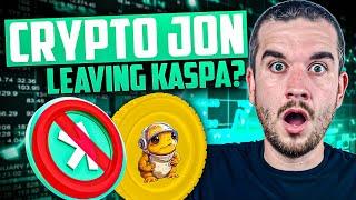 My Unbiased Opinion On Crypto Jon Selling Kaspa for Turbo? (MISTAKE OR GENIUS?)