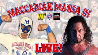 Maccabiah Mania 3 LIVE - The Mighty Maccabee's FINAL MATCH!