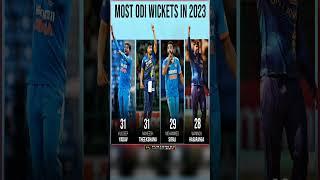 Most odi wickets in 2023  || Cricket & sports ||