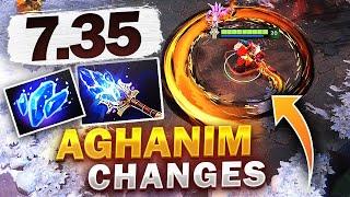 Dota 2 NEW 7.35 PATCH - ALL NEW AGHANIM'S SCEPTERS! (REWORKED + CHANGES)