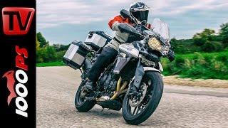 Triumph Tiger 800 XRx - 1000PS Dauertest Abschluss 2015