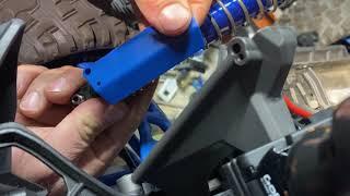 X maxx rpm shock shaft guards install