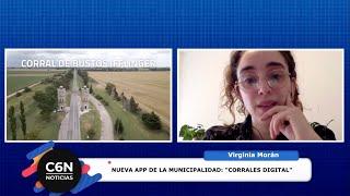 Entrevista de Multimedios Corral a Virginia Morán