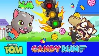  What the fudge?!  Talking Tom Candy Run  GAME Teaser