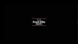 Tip #5] Ollie Front 360 (알쓰리, 알리쓰리,Fs360) 한방트릭,트릭,스노우보드, 카빙