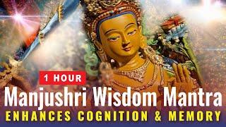 Manjushri Wisdom Mantra 1 Hour: Enhances Cognition and Memory Chanted Beautifully in Sanskrit