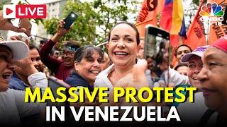 Venezuela Protest LIVE: 'Keep Up The Fight' Venezuela Opposition Protest |Maria Corina Machado |N18G