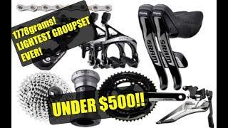 How To Get The LIGHTEST Road Groupset EVER for UNDER $500!!