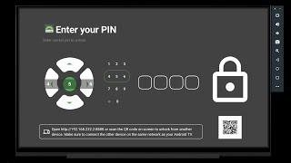 TVUsage DPad PIN Lock Screen