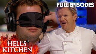 Gordon Ramsay's Blindfold Taste Test Chaos! | Hell's Kitchen Season 3 - Ep. 4, 5, 6 | Full Episodes